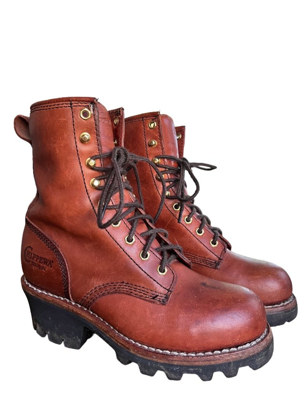 Chippewa Classic Steel Toe Logger Boot M6/W8